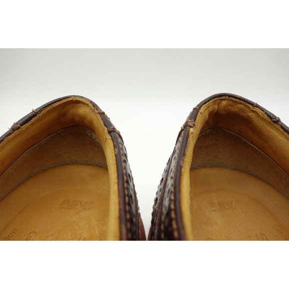 Sperry Top Sider Gold Cup Brown Leather Lace Up Wingtip Oxfords Shoes Men\'s 7 M